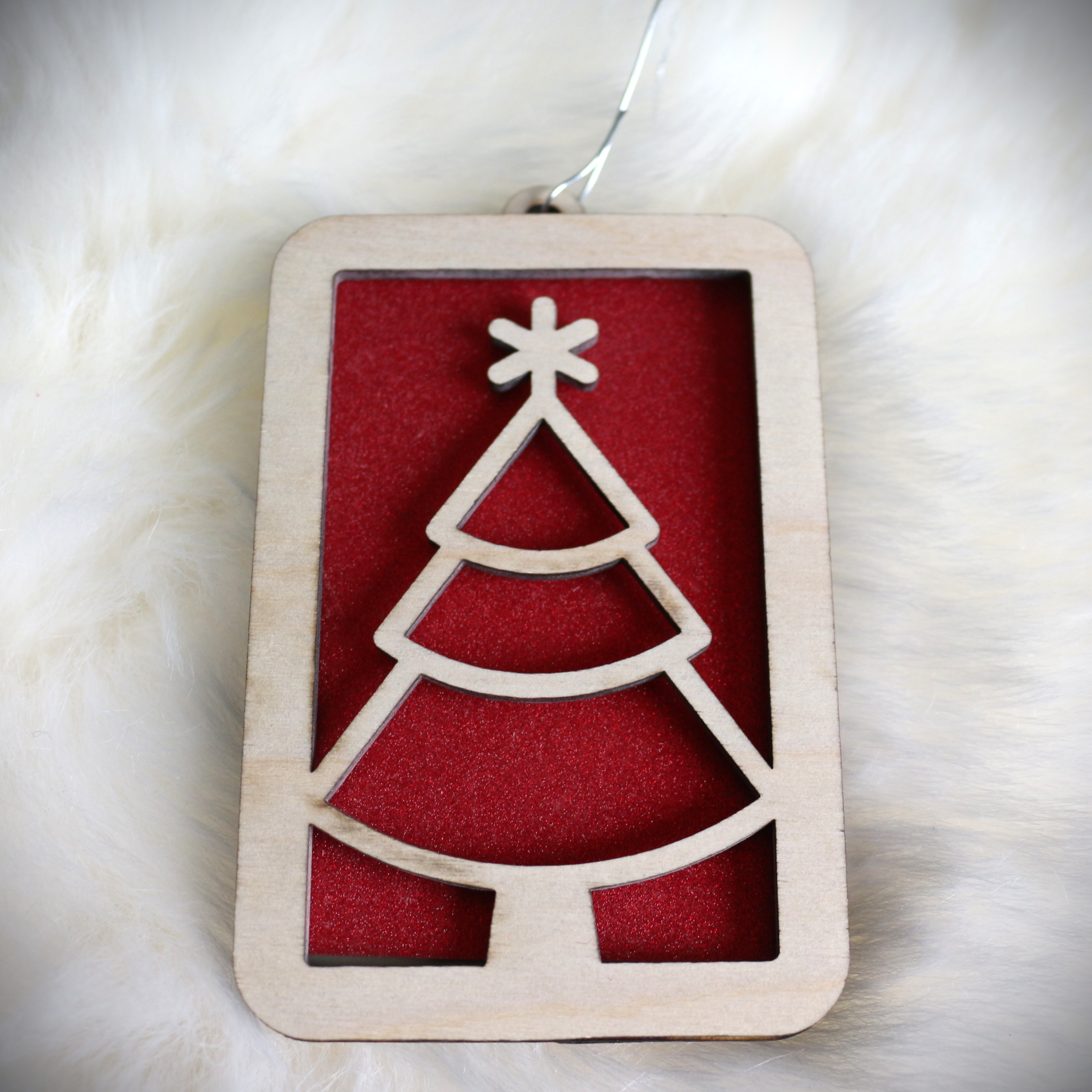 Étui pour carte cadeau "Sapin"