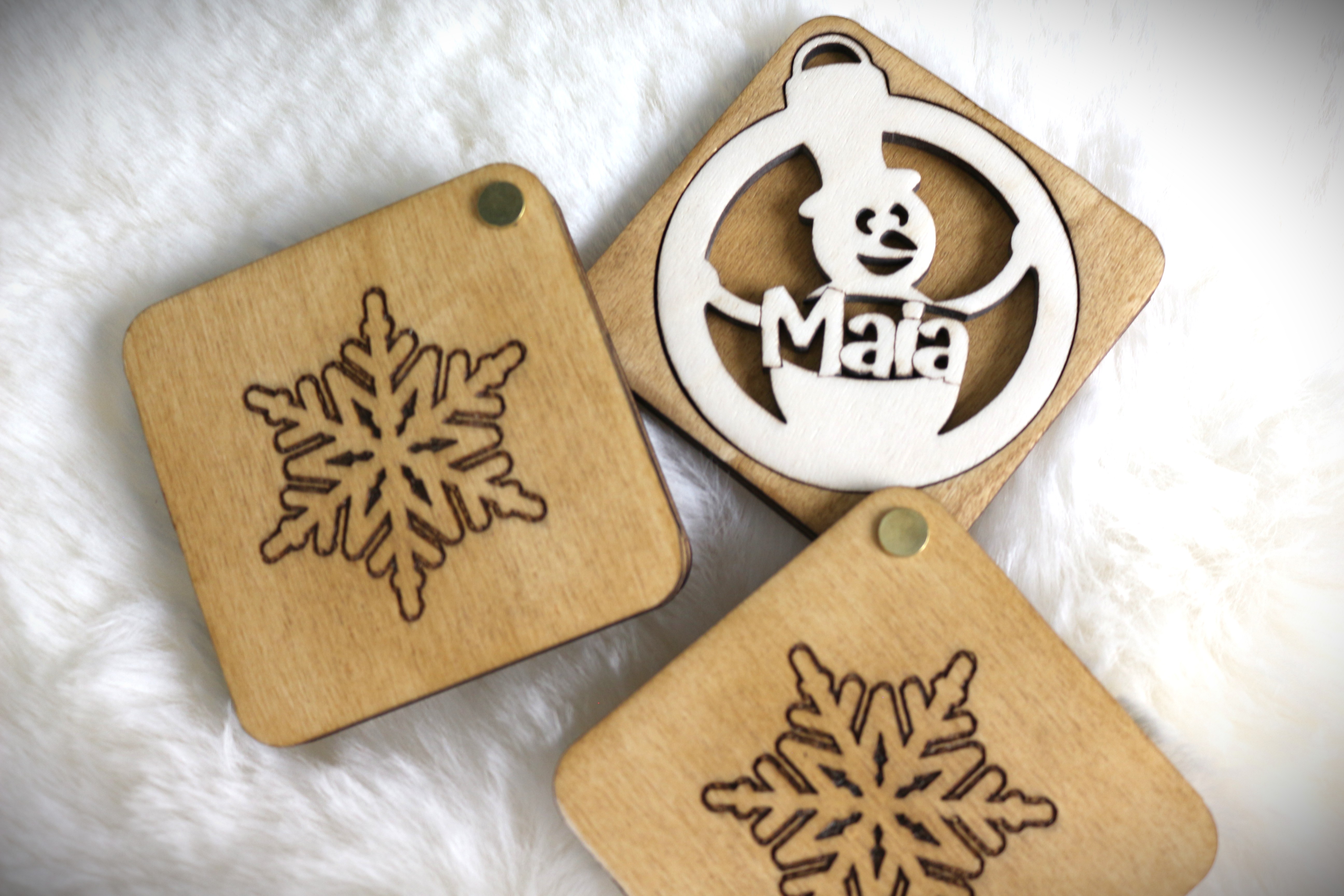 Boule de Noël "Bonhomme" personnalisée