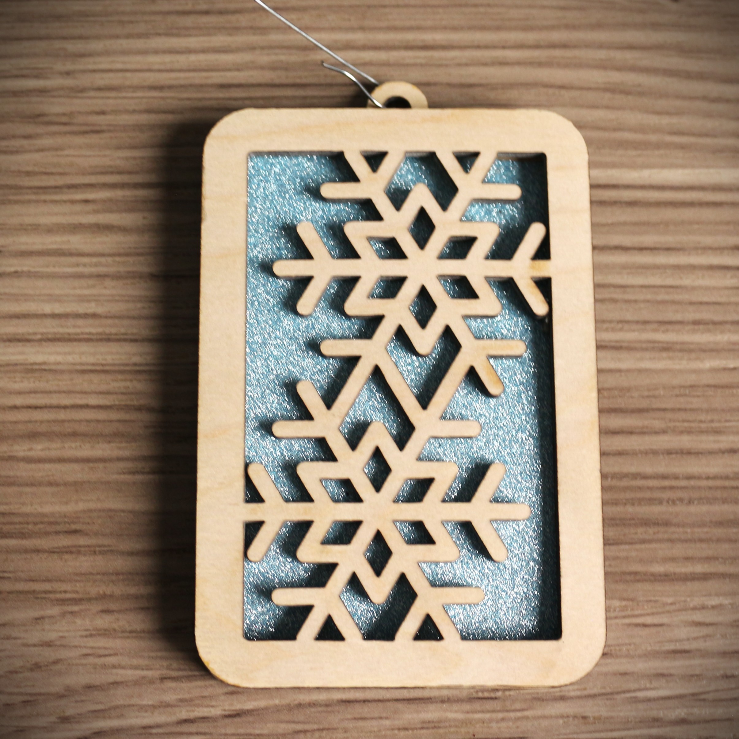 Étui pour carte cadeau : "Flocons"