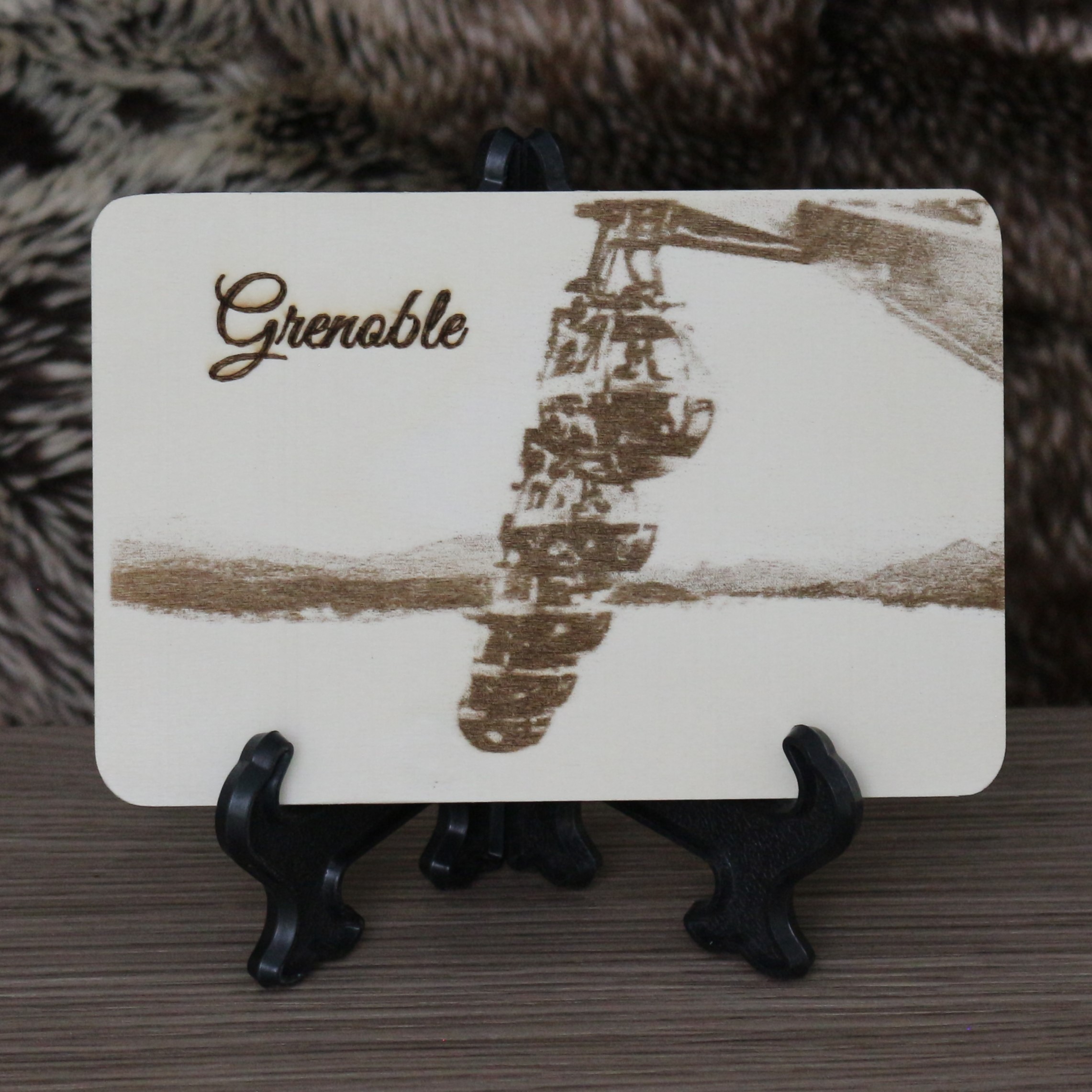 Carte postale souvenir - Grenoble