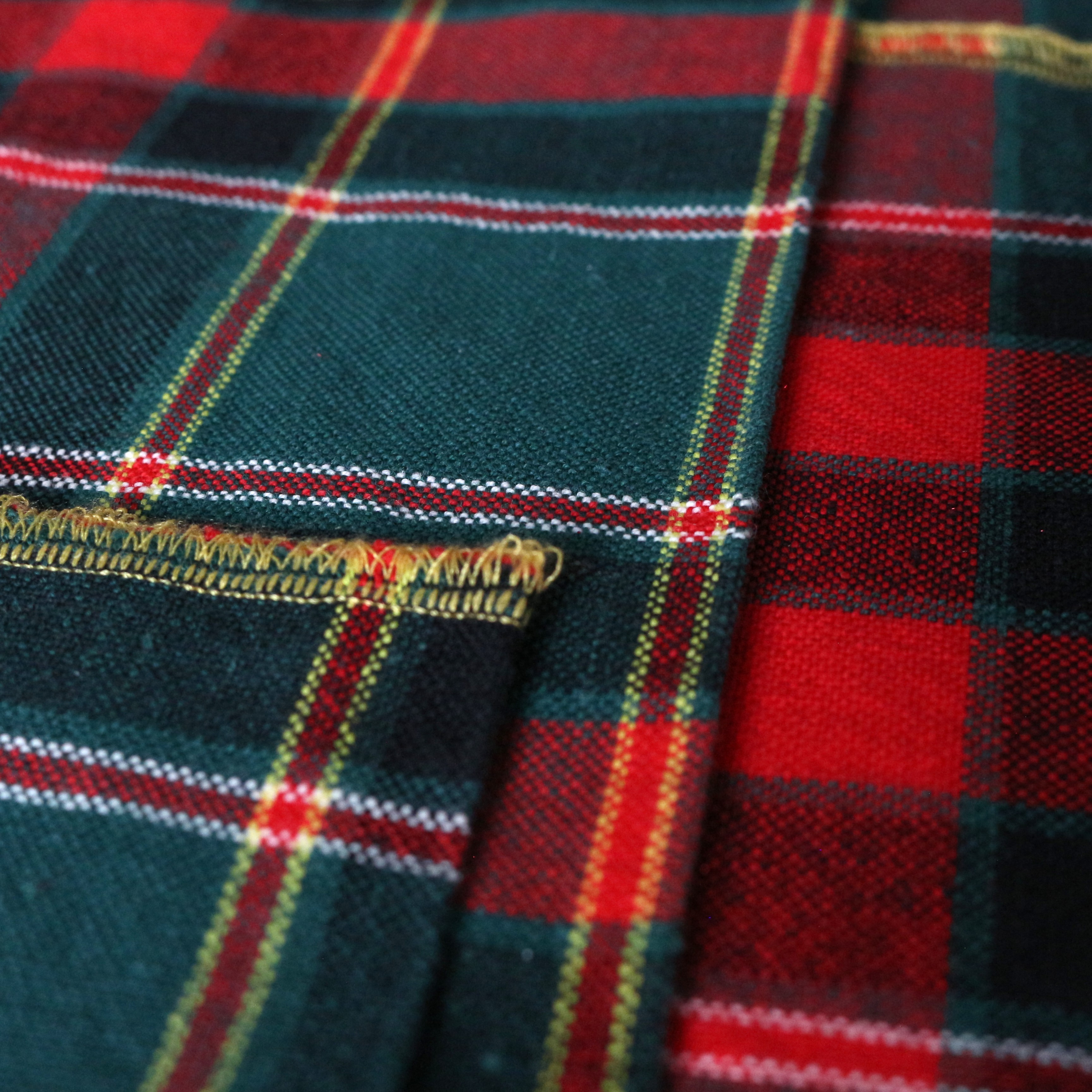 Sac cadeau écossaises - verte