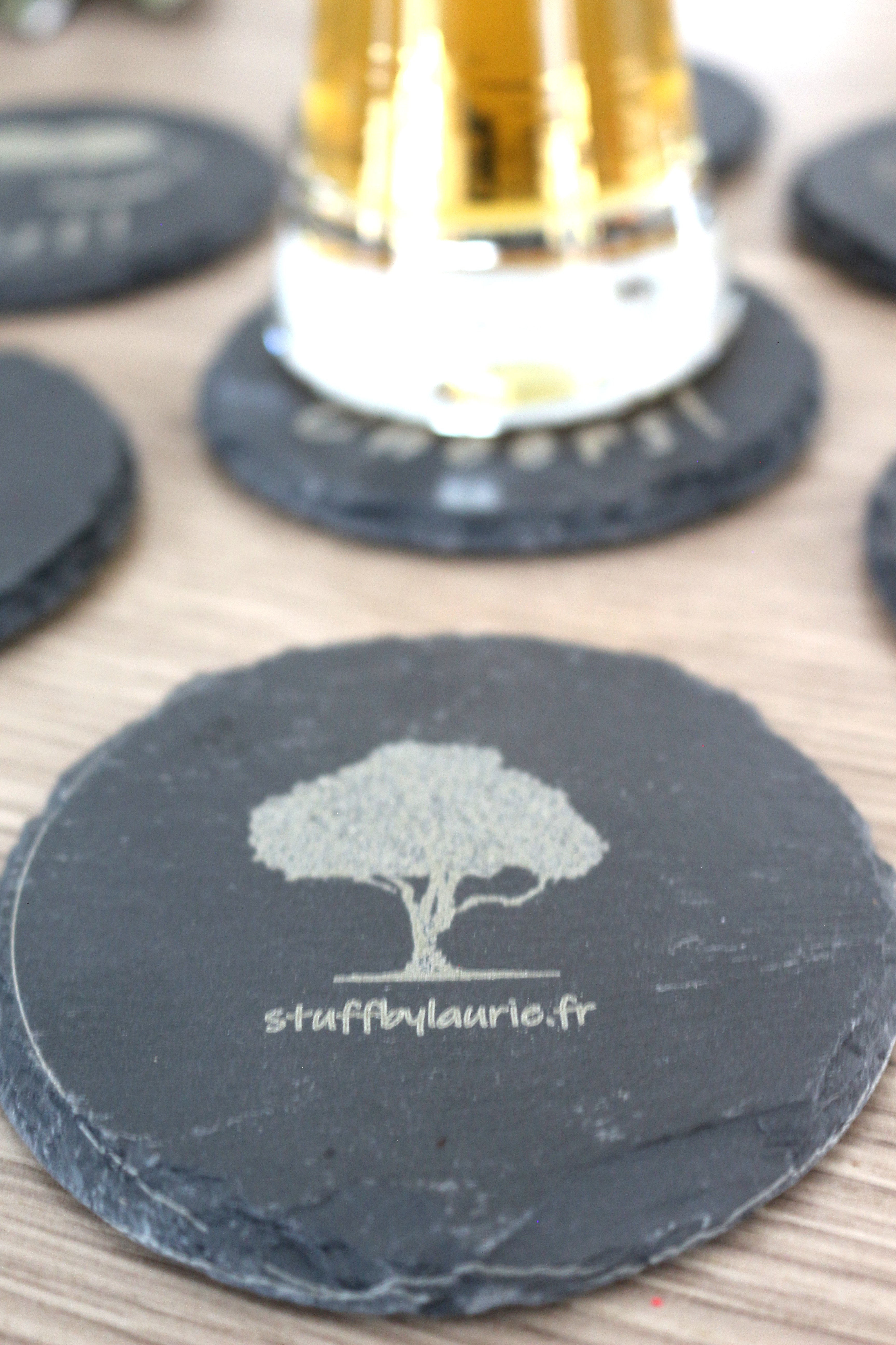 Dessous de verre Personnalisé