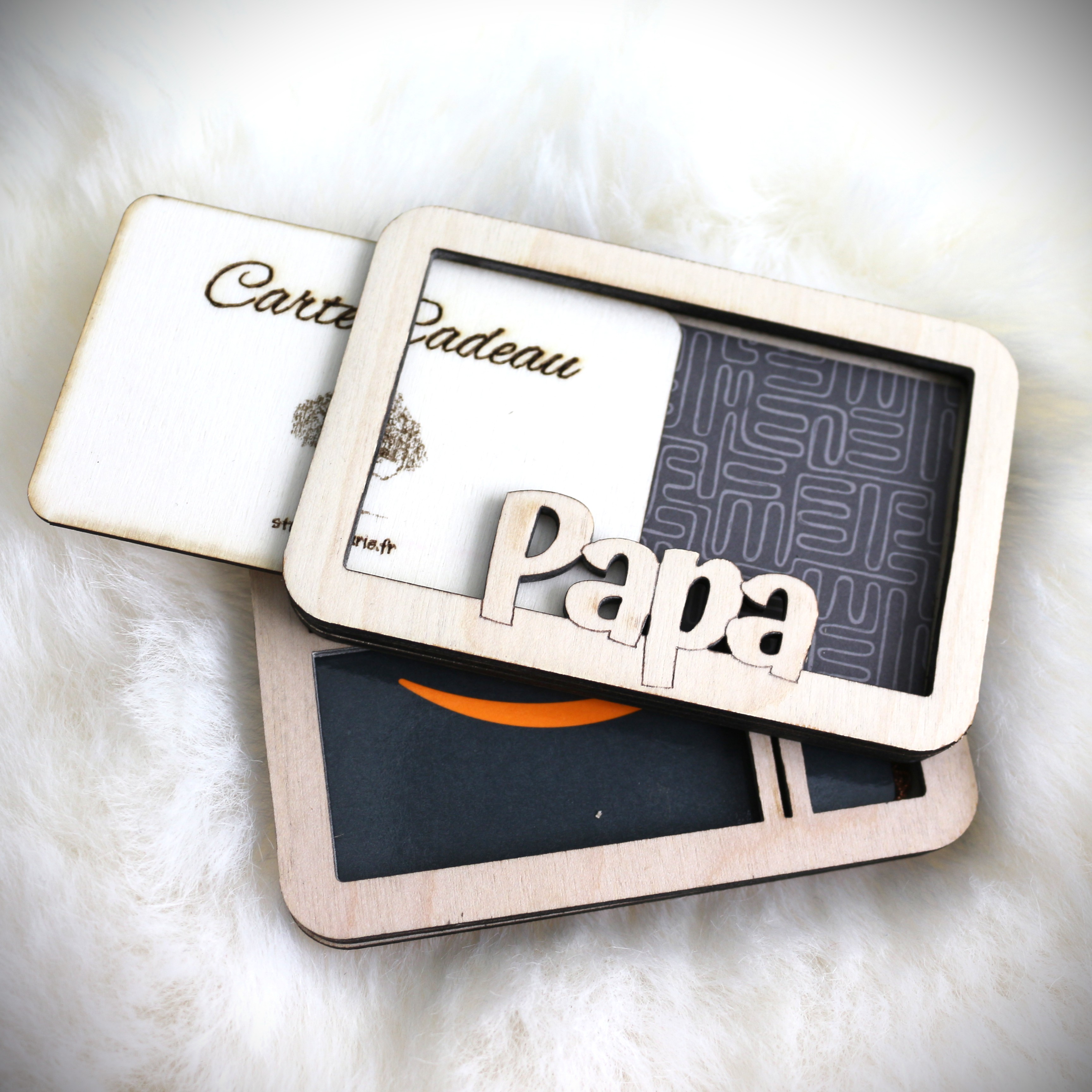 Étui pour carte cadeau "Papa"