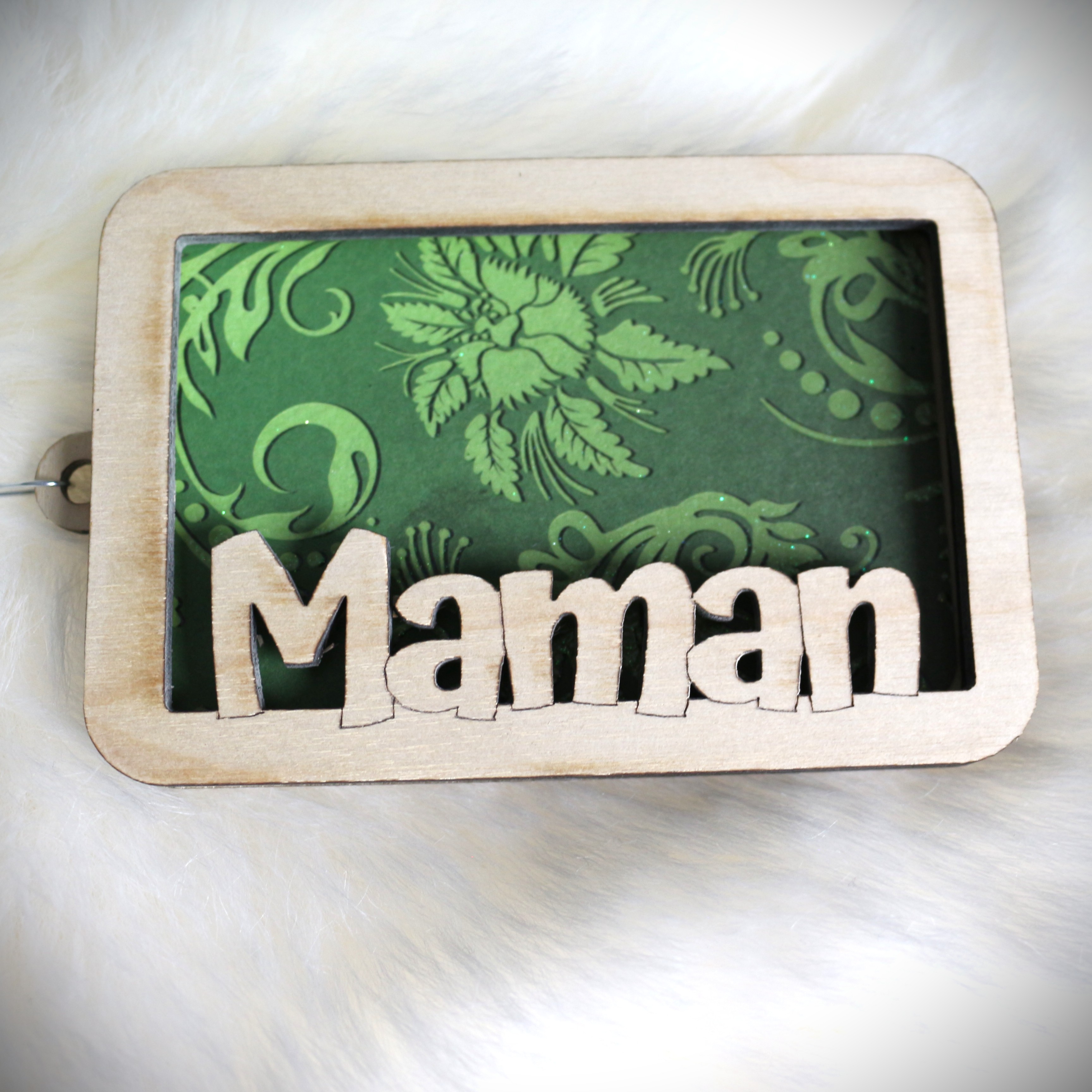 Étui pour carte cadeau "Maman"