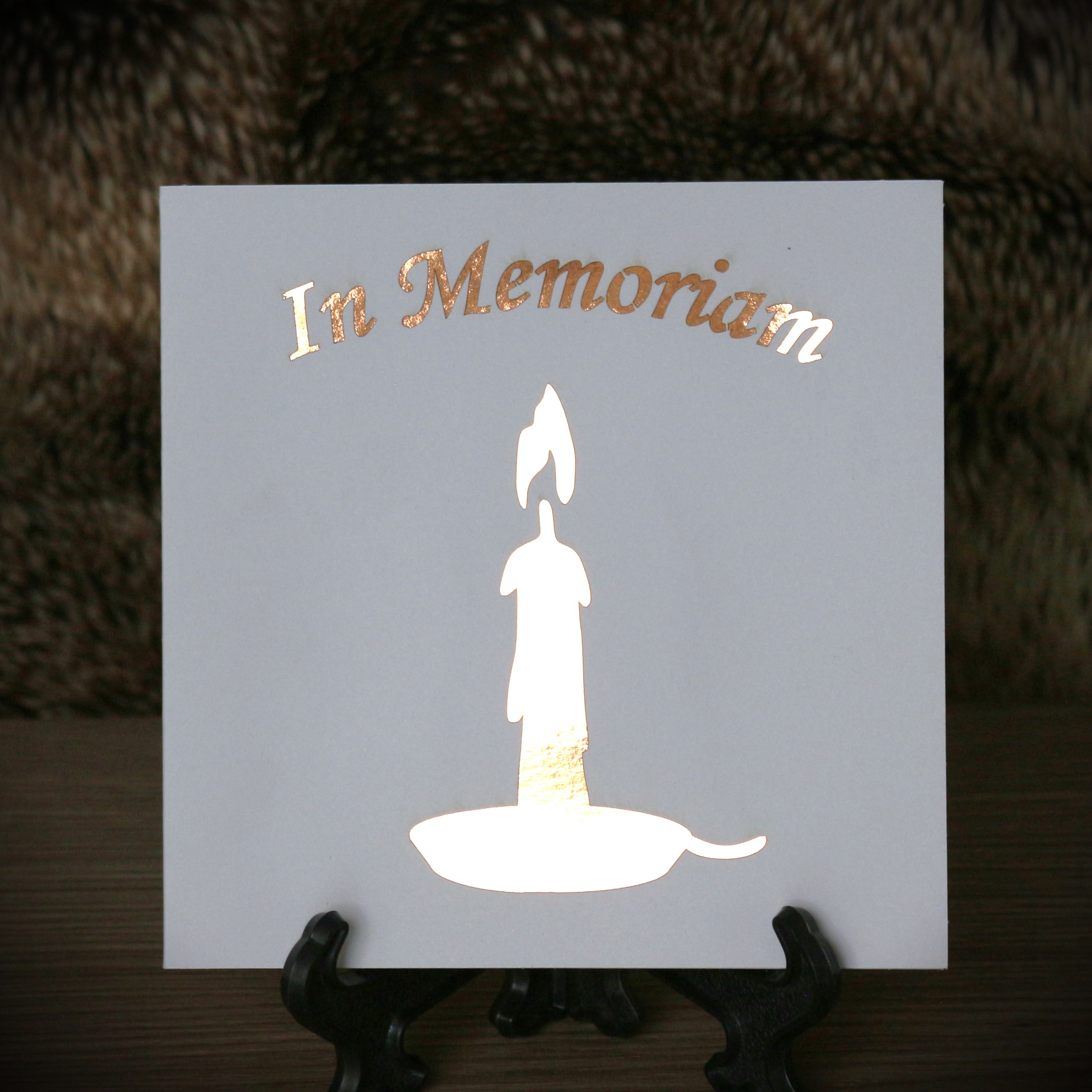 Carte de condoléances - In Memoriam