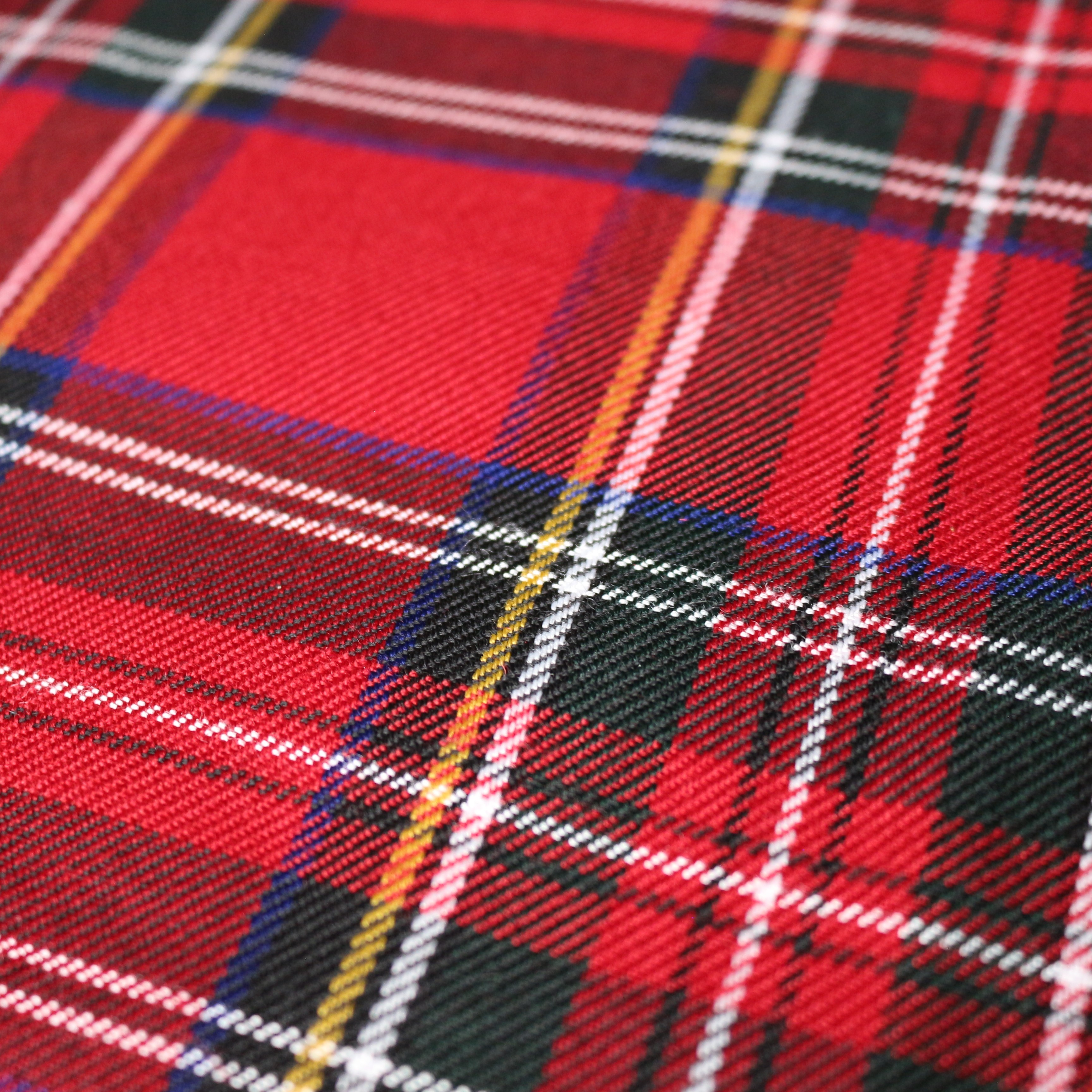 Sac cadeau en tissu écossais