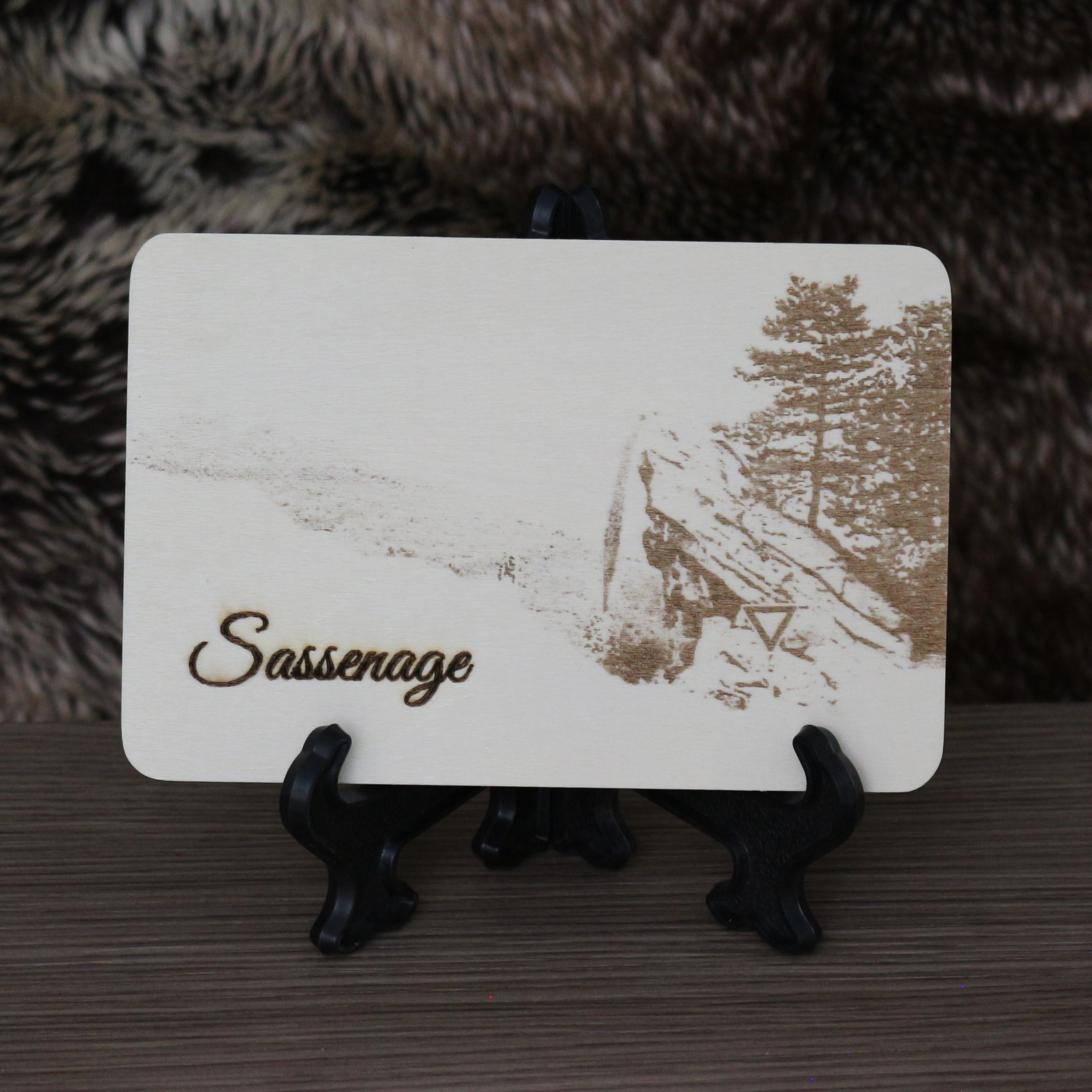 Carte postale souvenir - Sassenage