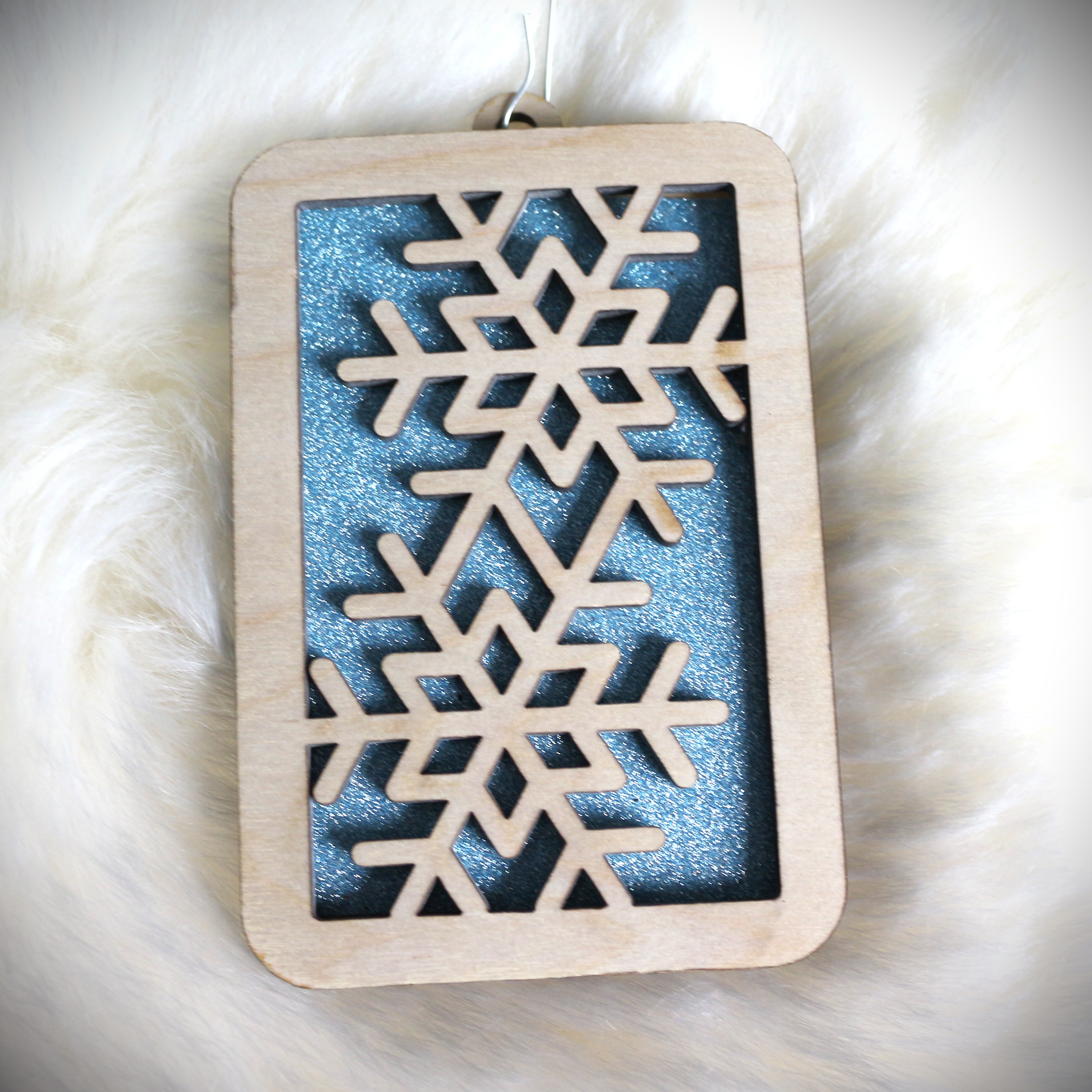 Étui pour carte cadeau : "Flocons"