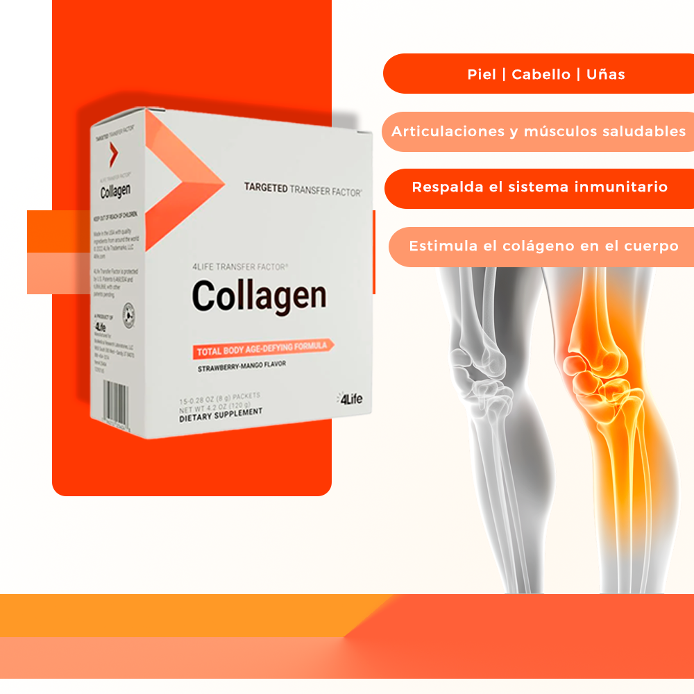 Colágeno 4Life Transfer Factor