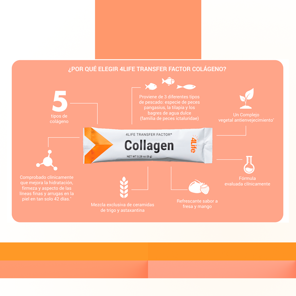 Colágeno 4Life Transfer Factor
