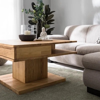 Mesa de centro de madera 