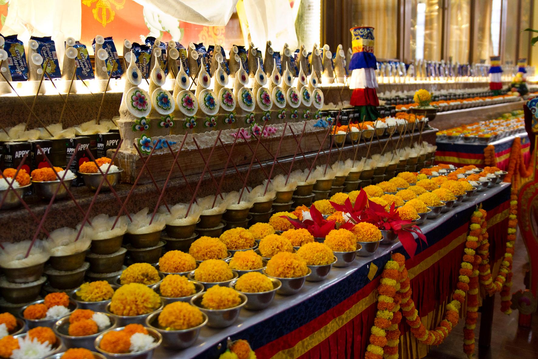 Flower Offering for Puja