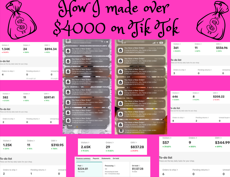 From Easy Side Hustle to TikTok Shop Success: 4000 Monthly Blueprint | Start & Grow a Profitable TikTok Shop