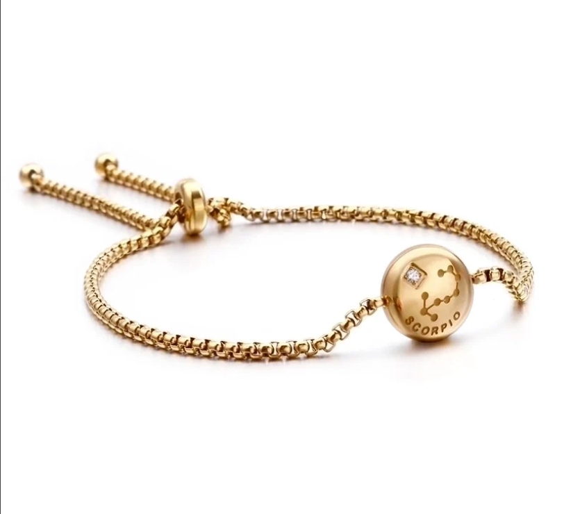 Scorpio Zodiac Bracelet