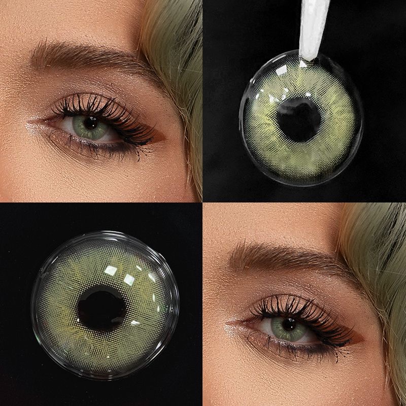 Green Colored Contact Lenses