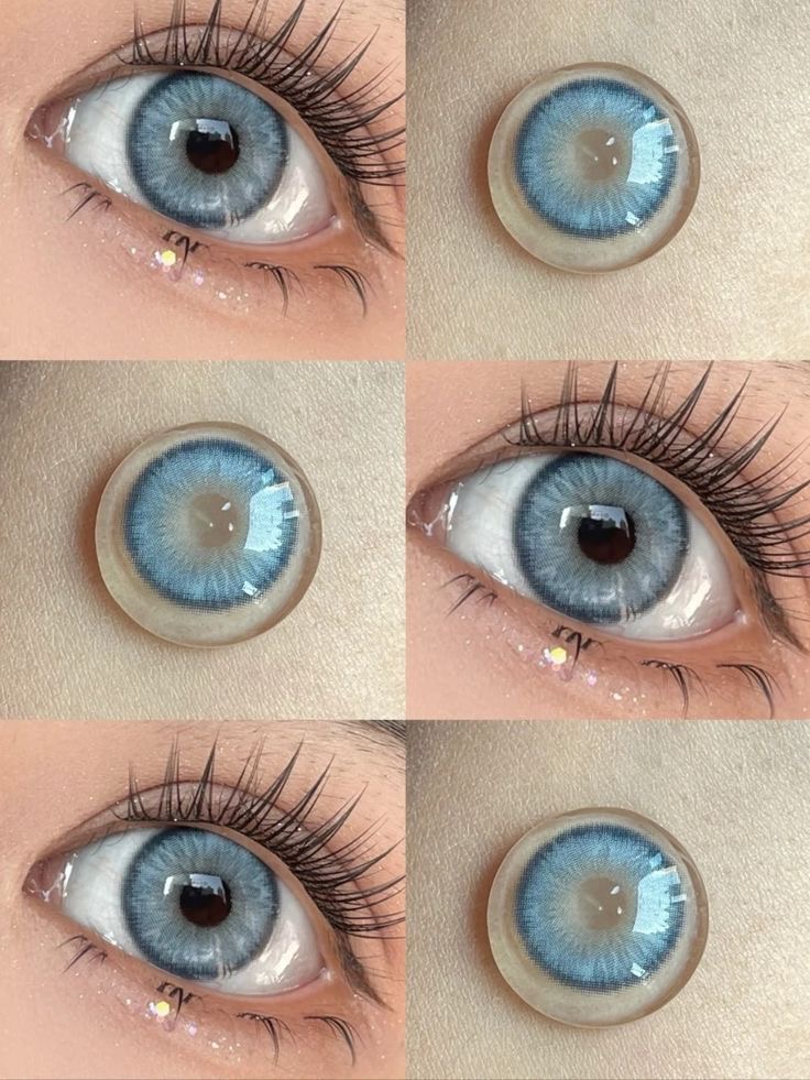 Blue Colored Contact Lenses