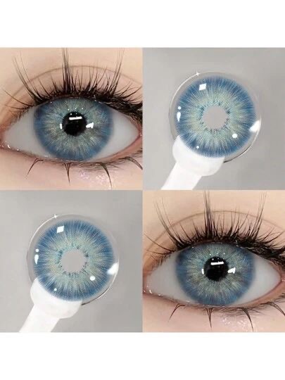 Blue Colored Contact Lenses