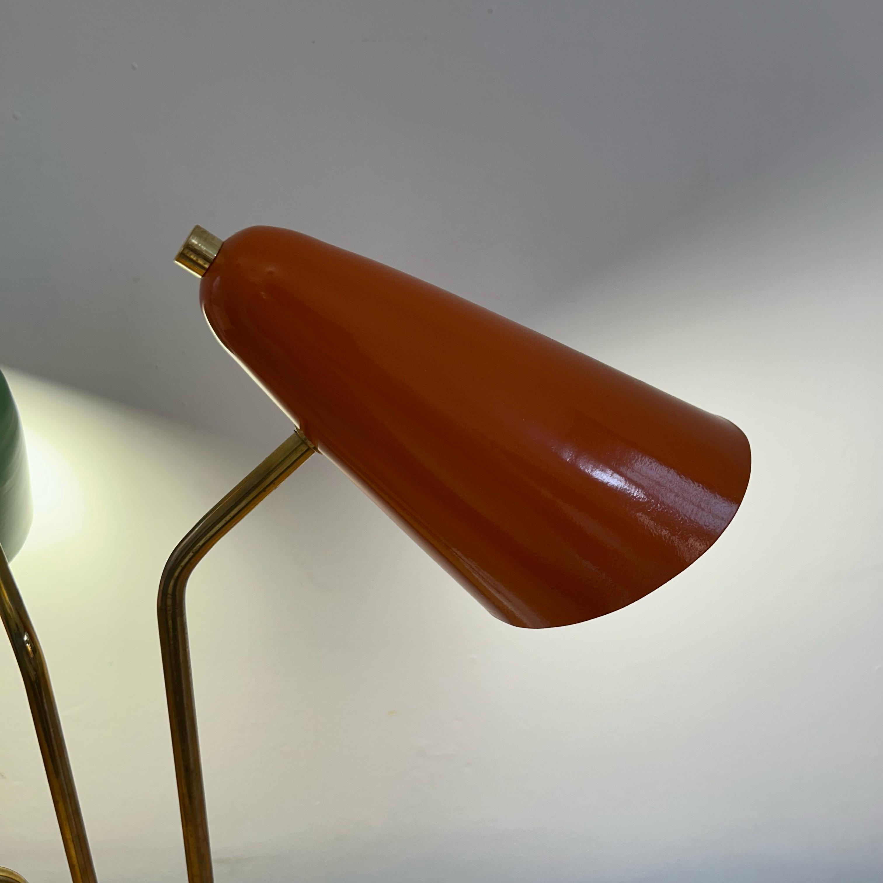 Lámpara de buro (3 pantallas)