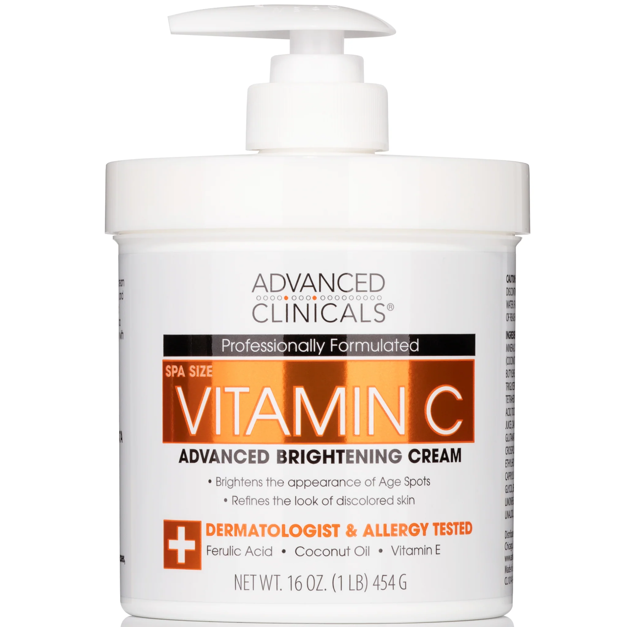 Advanced Clinicals Vitamin C Cream Advanced Brightening Anti Aging