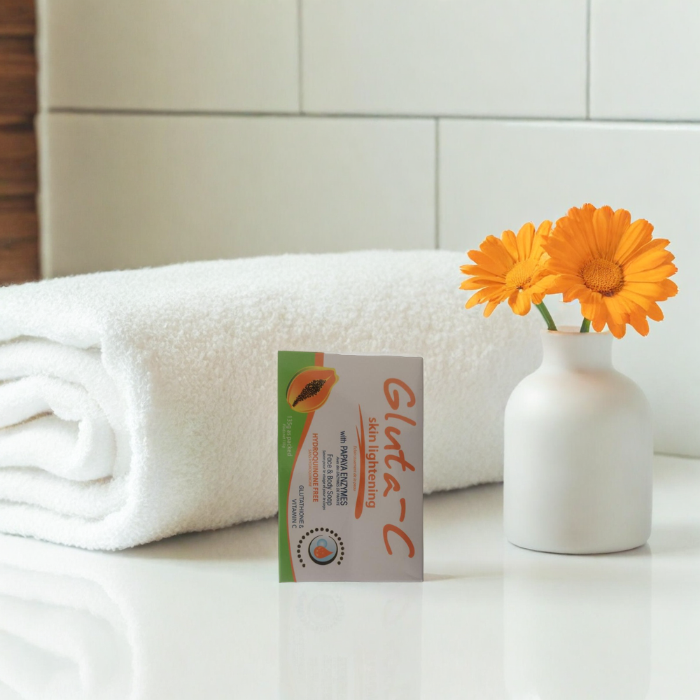 Savon éclaircissant Papaya Enzymes Gluta-C 