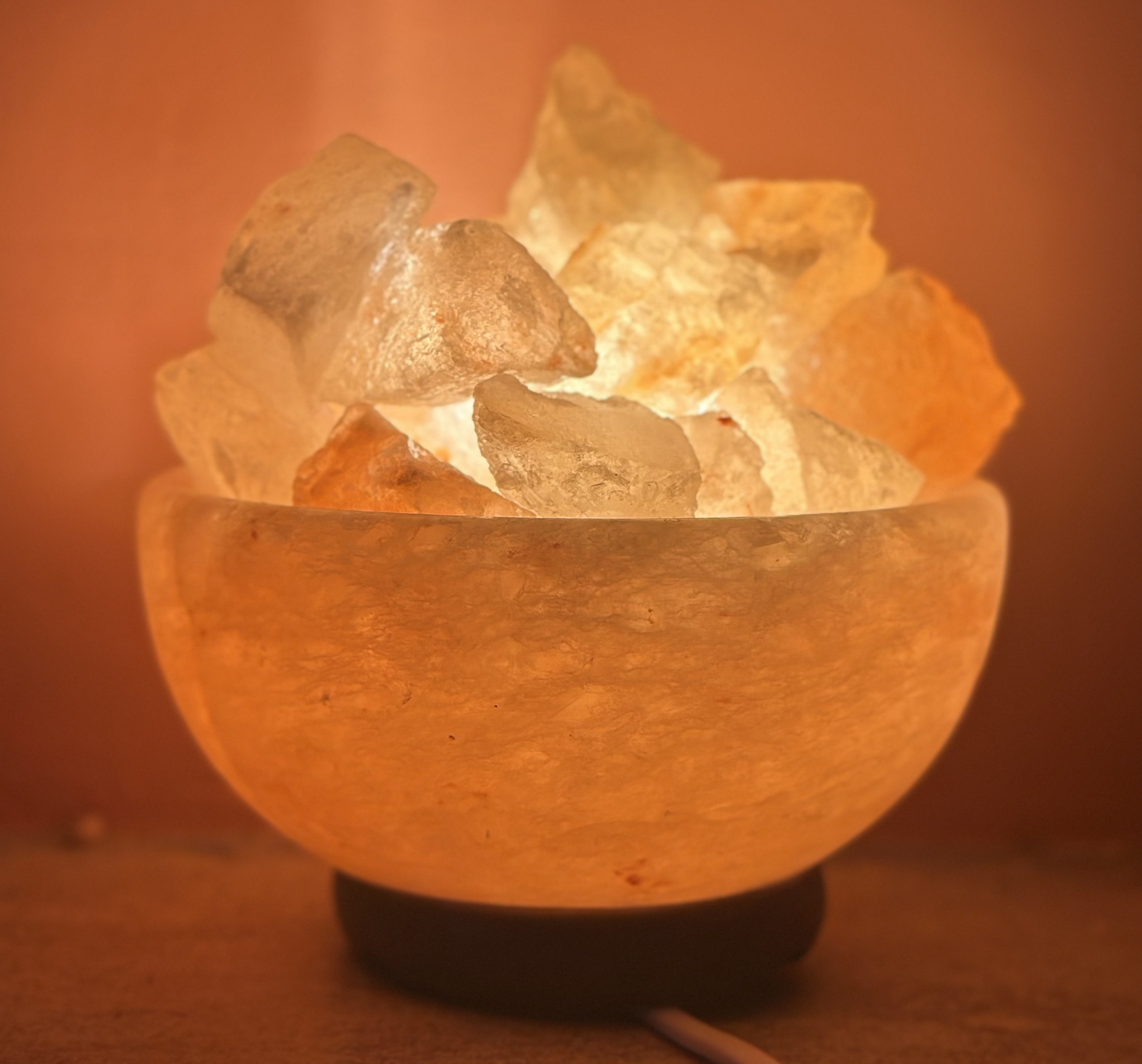 Lampe de sel bol