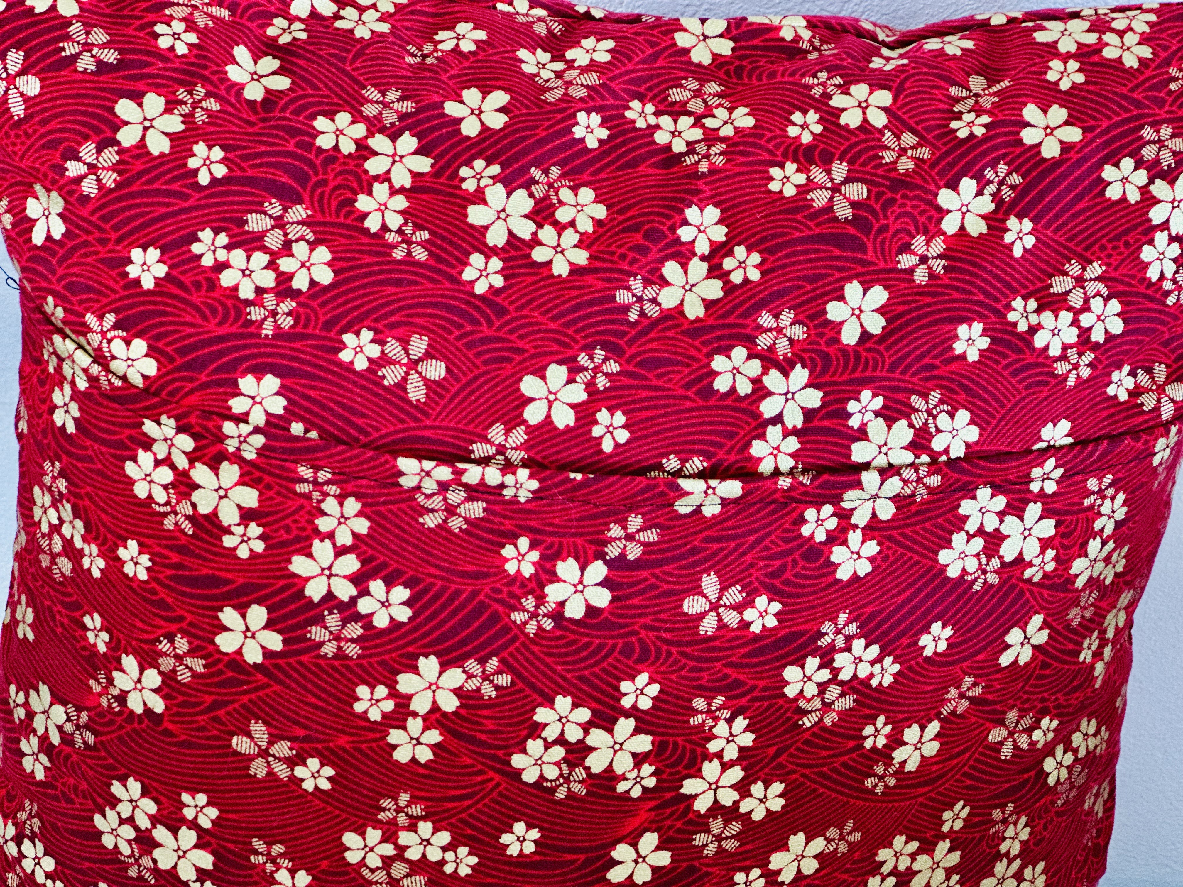 Coussin décoratif floral