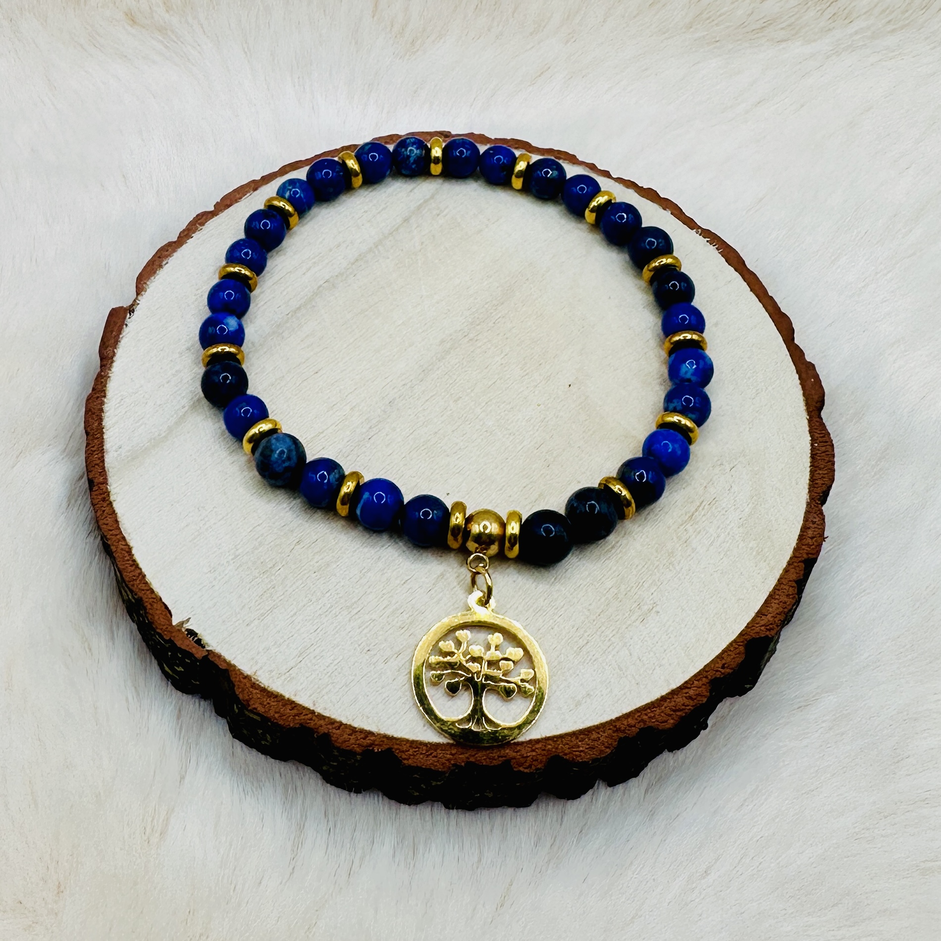Bracelet Lapis-lazuli