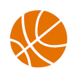 Basket ball Sticker