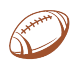 Rugby ball Sticker