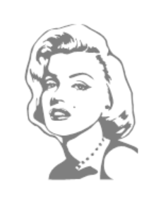Marilyn Monroe Sticker