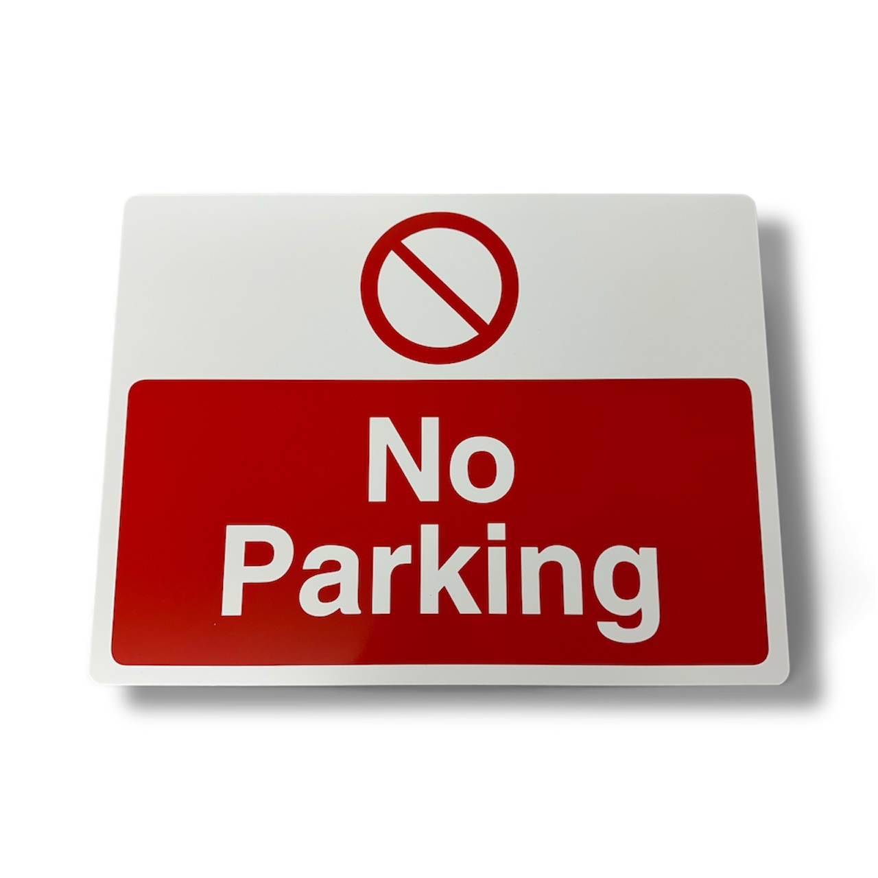 1x No Parking sign