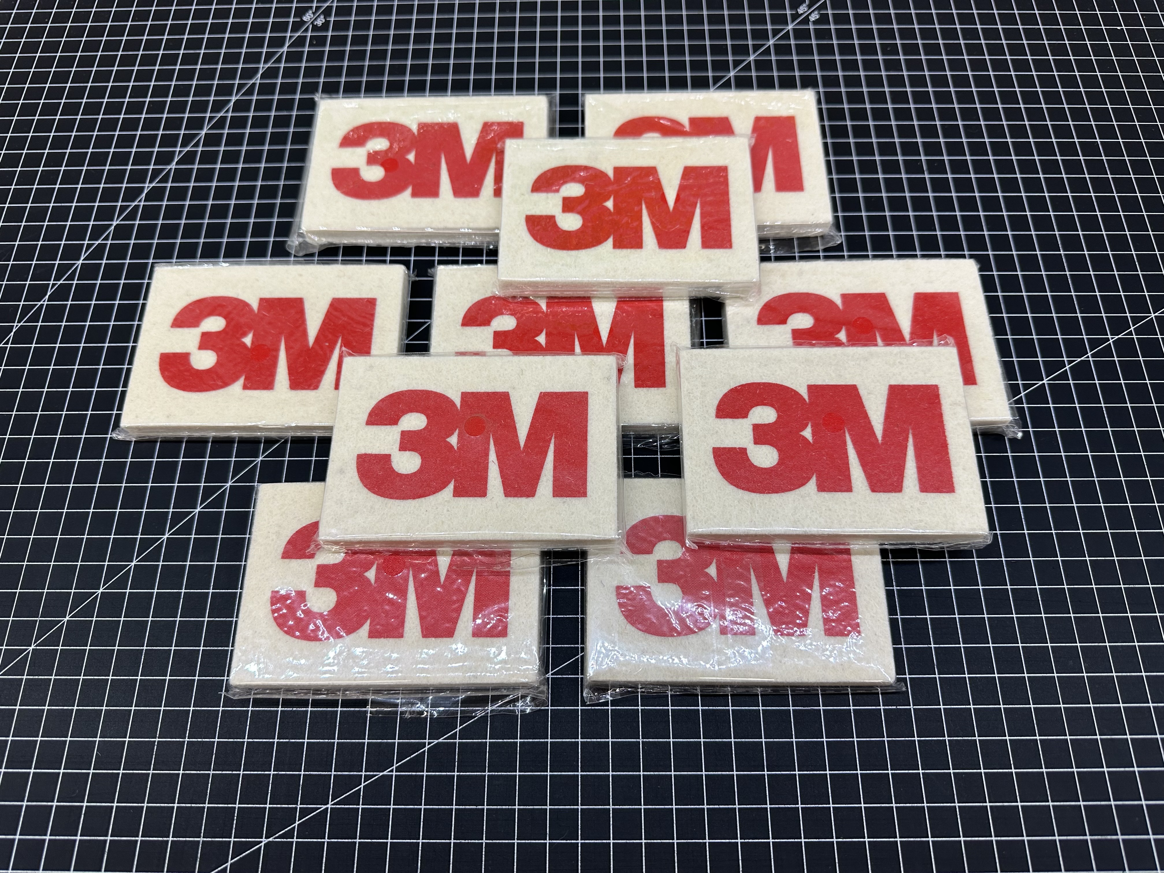 1x 3M felt squeegee 100mm x 75mm 