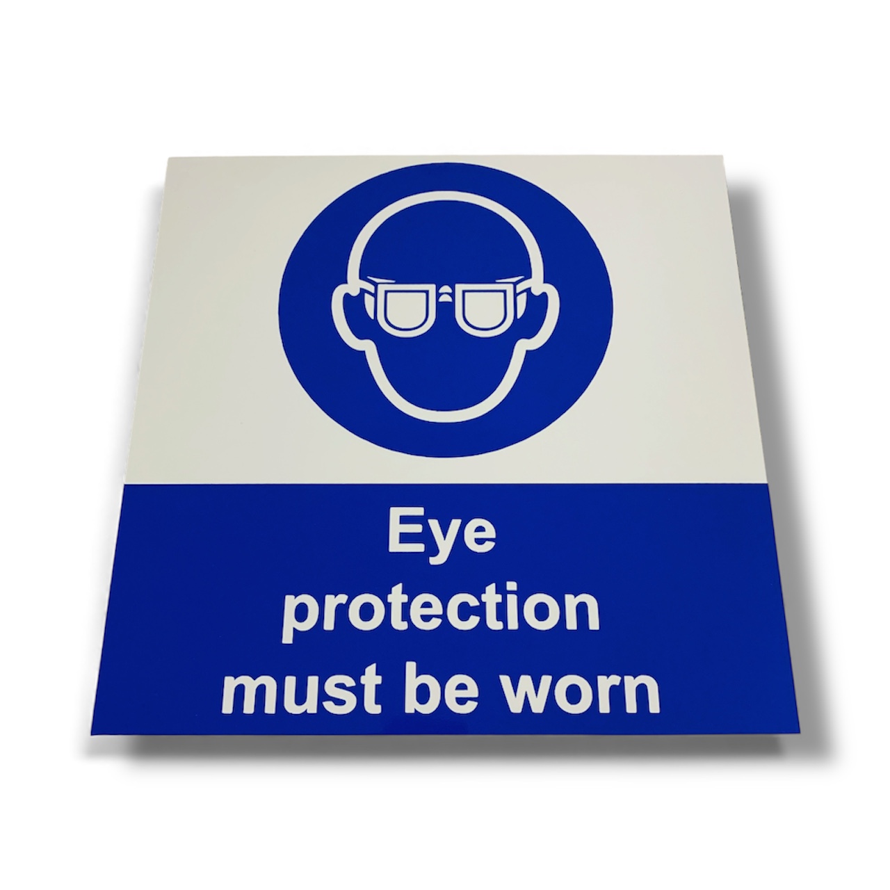 1x Eye Protection sign