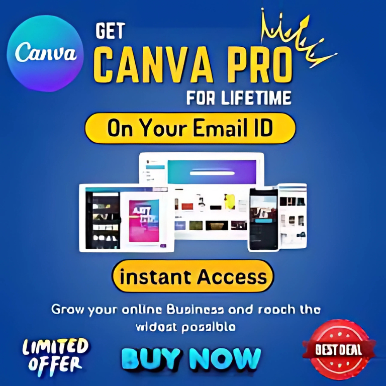 Canva Pro Account Lifetime Access