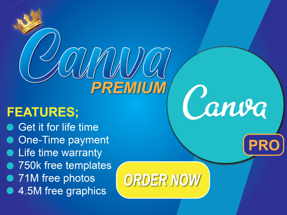 Canva Pro Account Lifetime Access