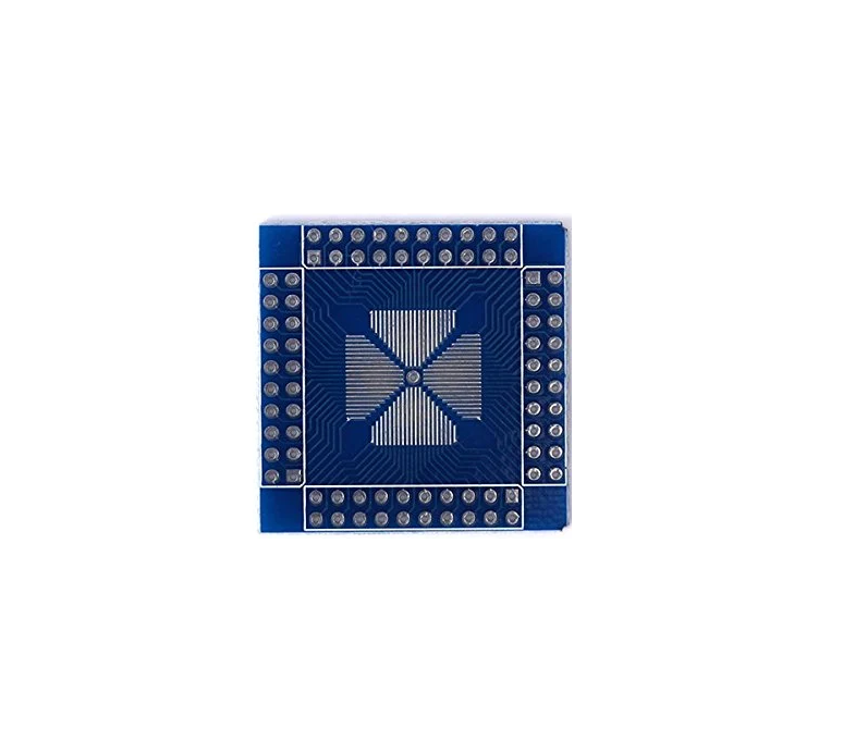 QFN/ TQFN/ LQFP QFP 16-80 PIN Switch Over DIP Double-sided PCB Adapter