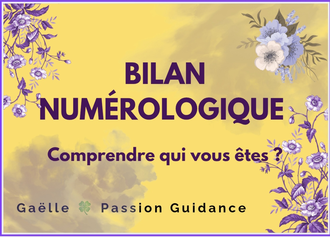 BILAN NUMÉROLOGIQUE