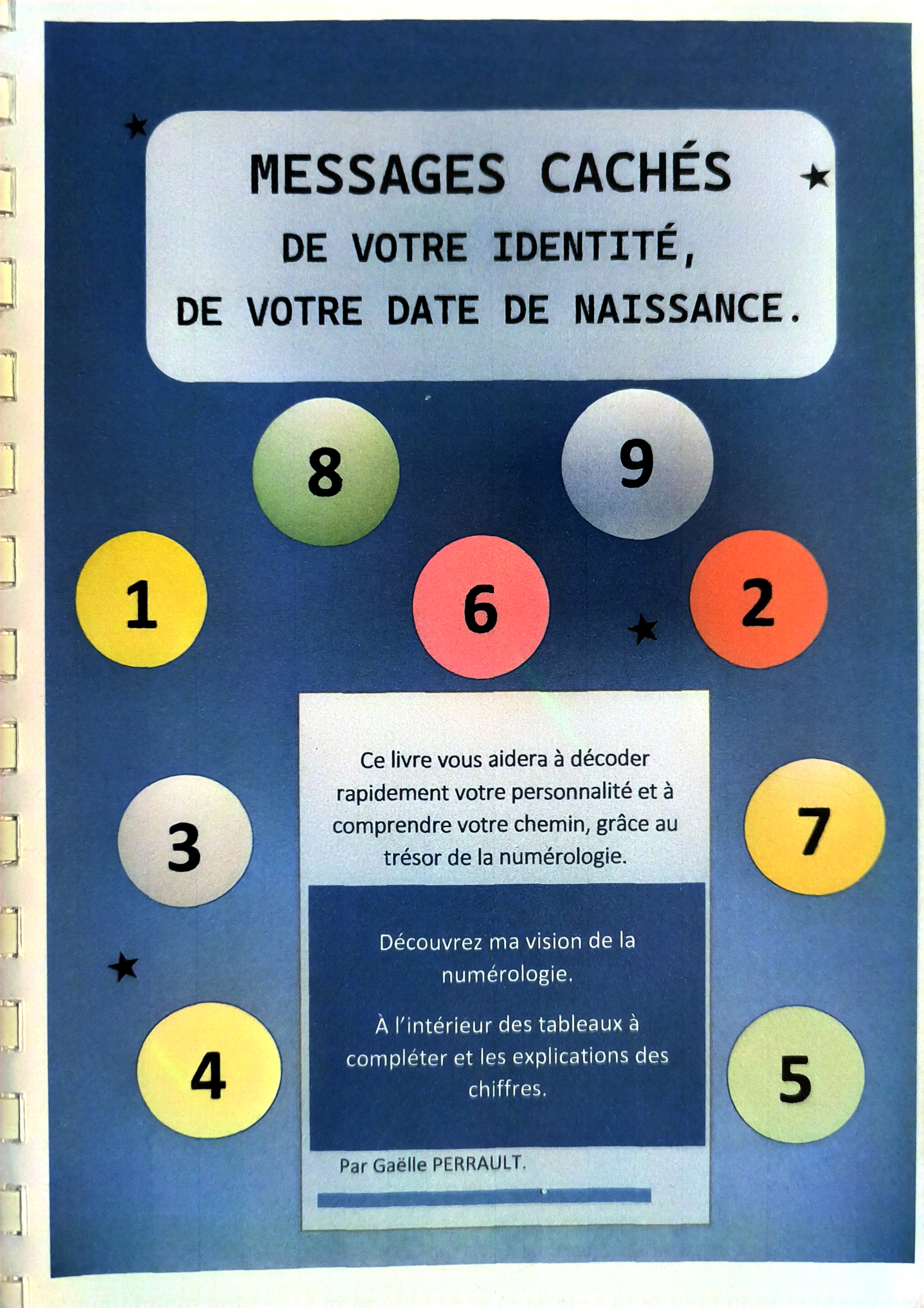 Livre MESSAGES CACHÉS DE VOTRE IDENTITÉ, DE VOTRE DATE DE NAISSANCE...