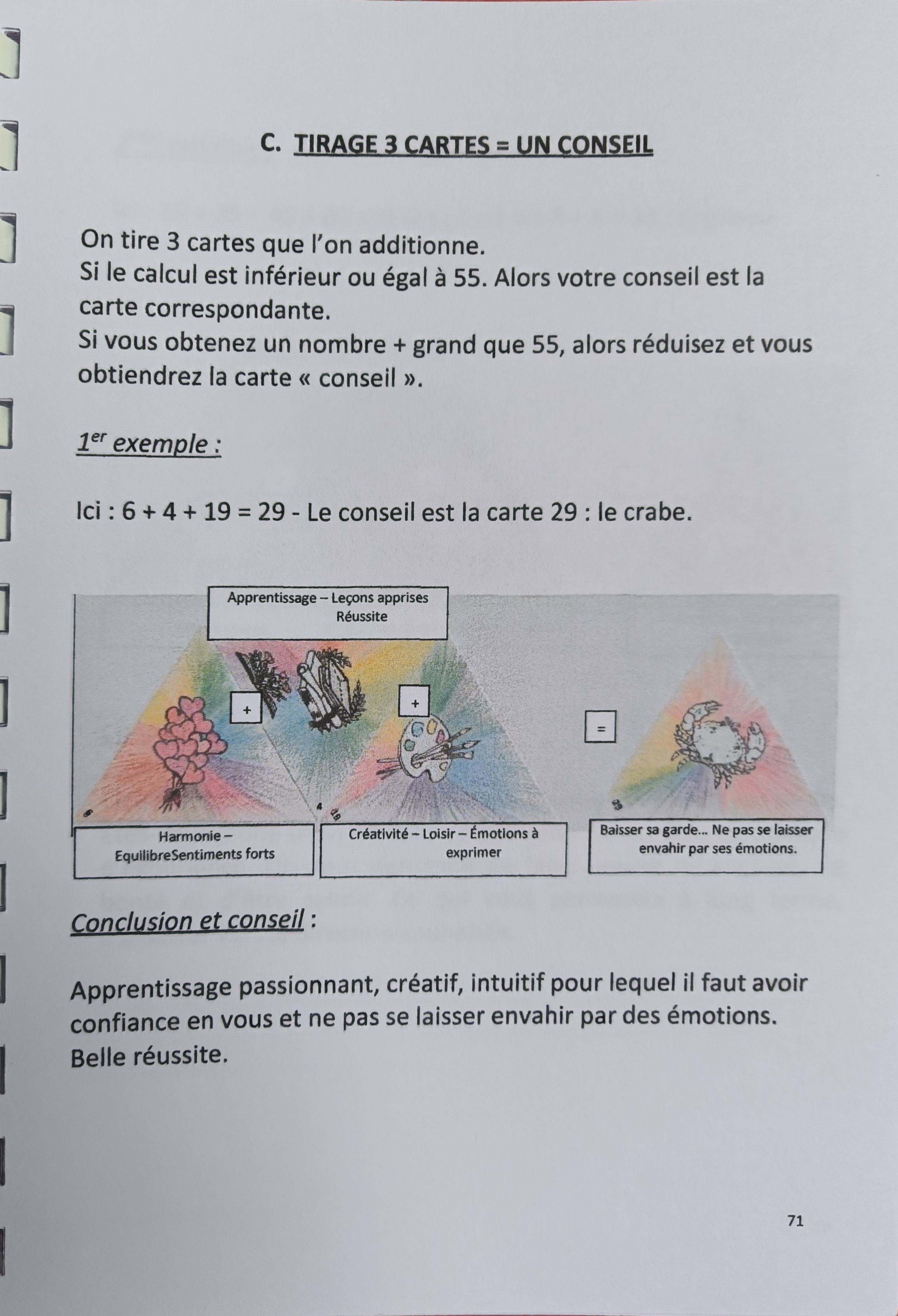 LIVRE de l'Oracle FEU de LUMIÈRE