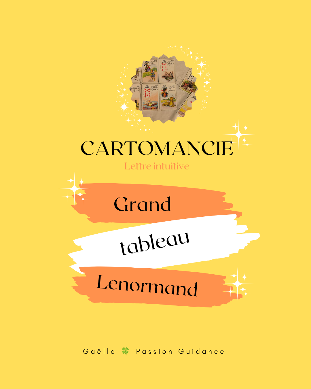 CARTOMANCIE : Grand Tableau LENORMAND