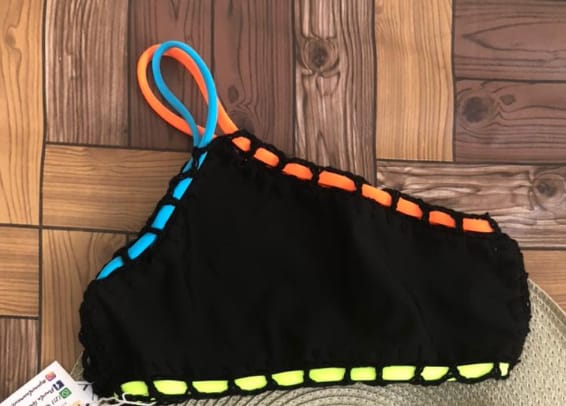 Biquíni Cinturado Black Neon