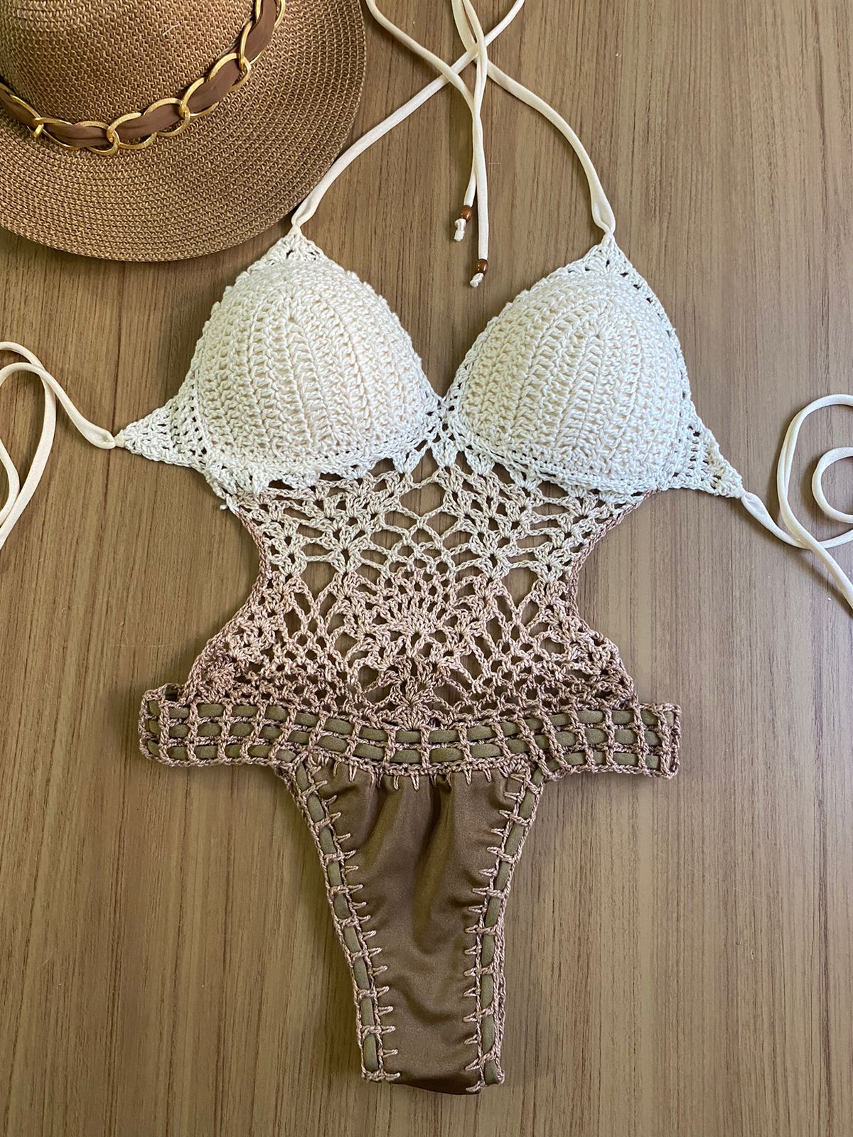 Maiô Veneza Degradê Areia 