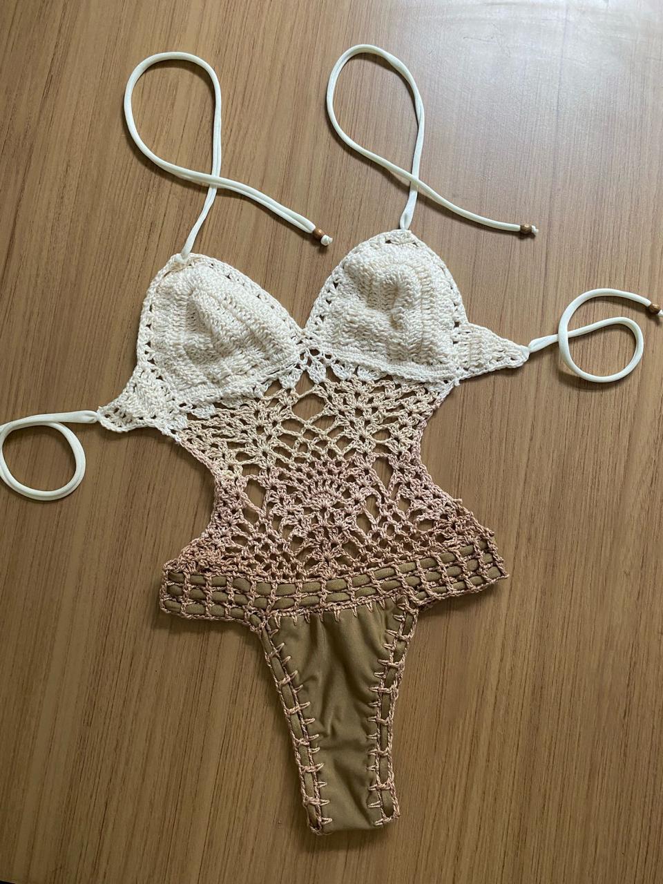 Maiô Veneza Degradê Areia 