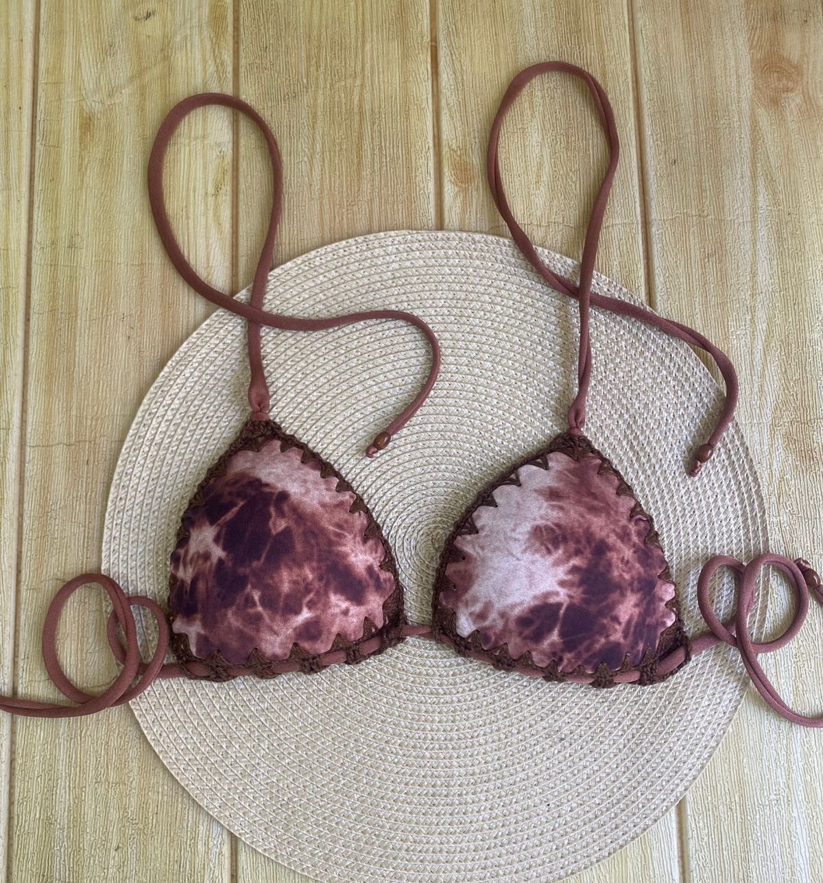 Sutiã Cortinha Capuccino Tie Die 