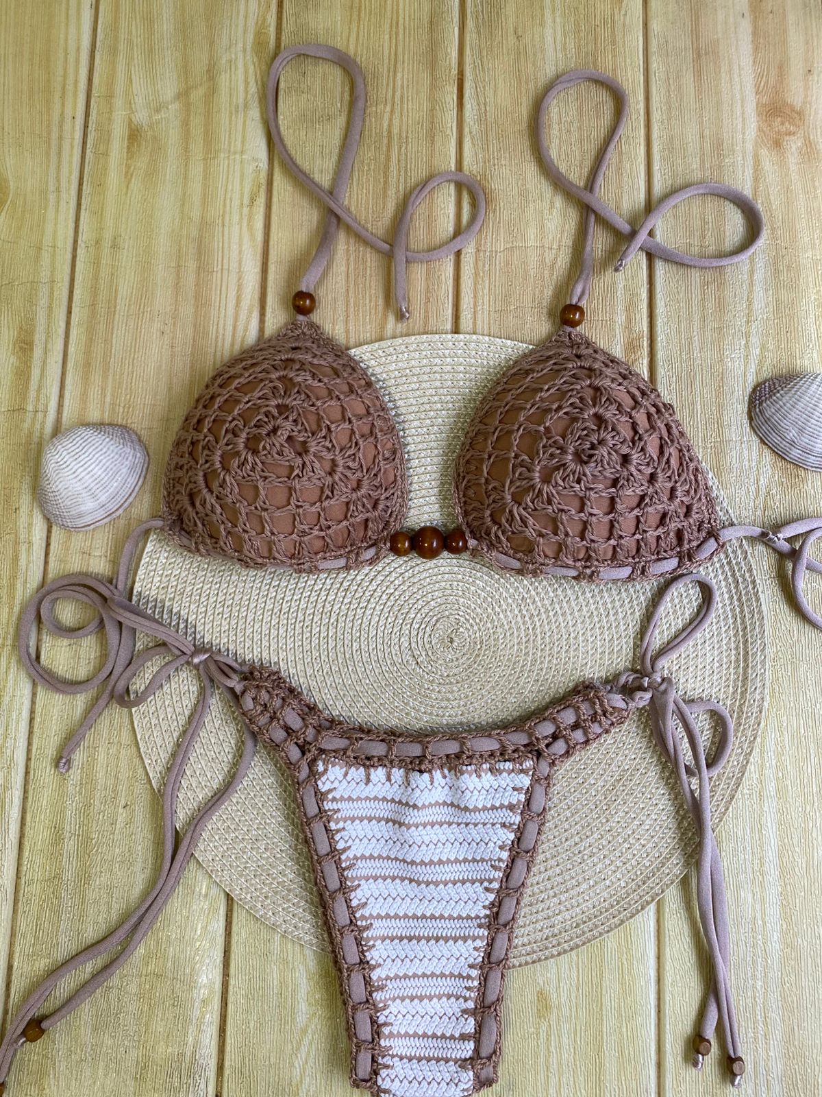 Biquíni Luchese Caramelo 