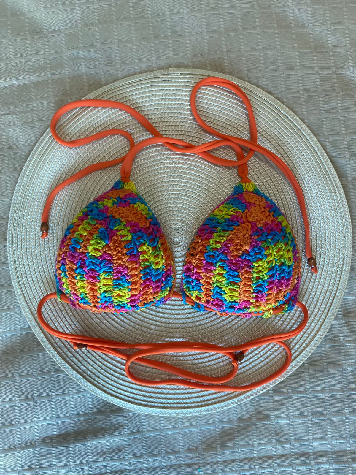 Sutiã Cortininha Girassol Tie Die