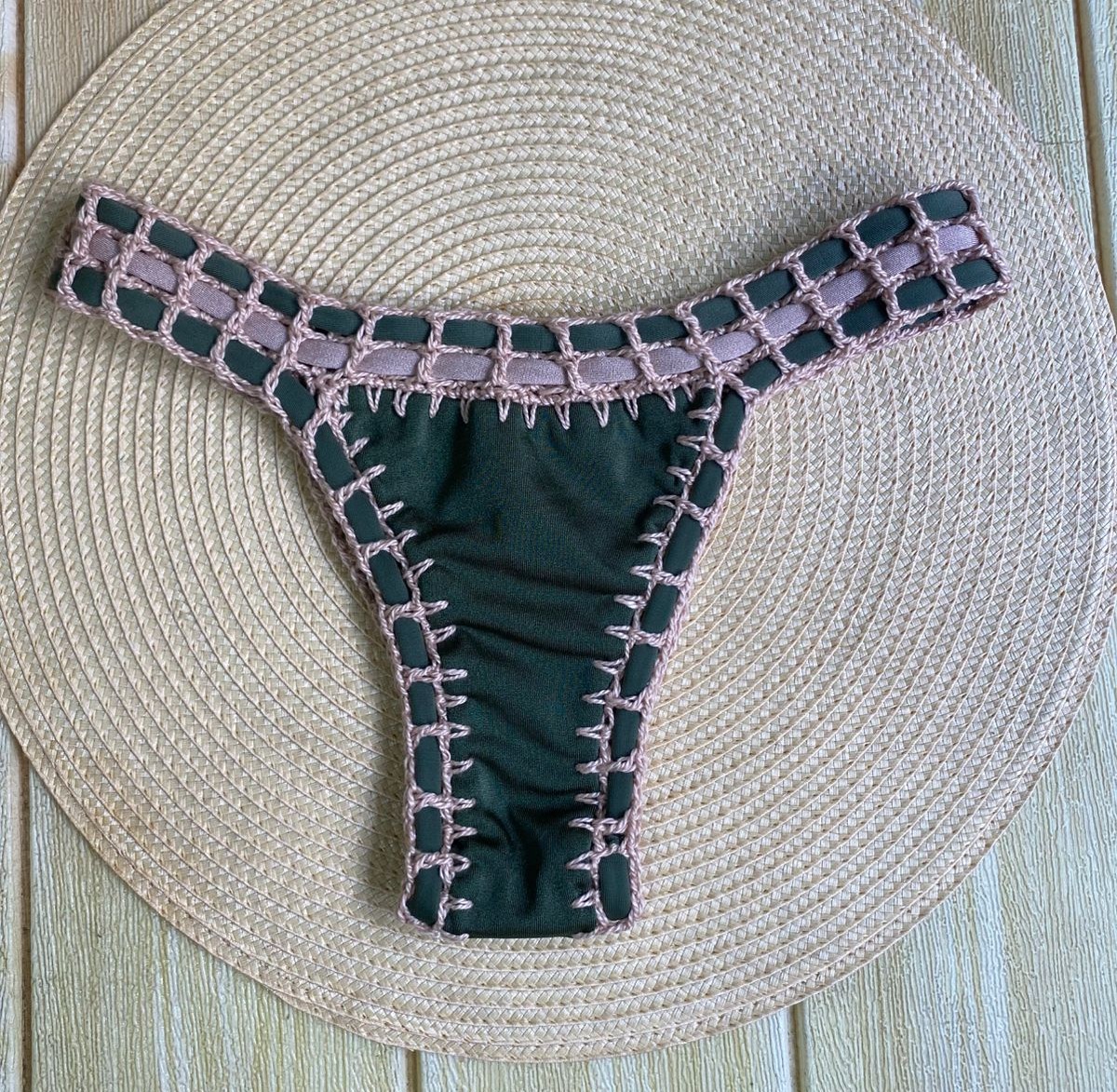 Calcinha Tradicional Croco