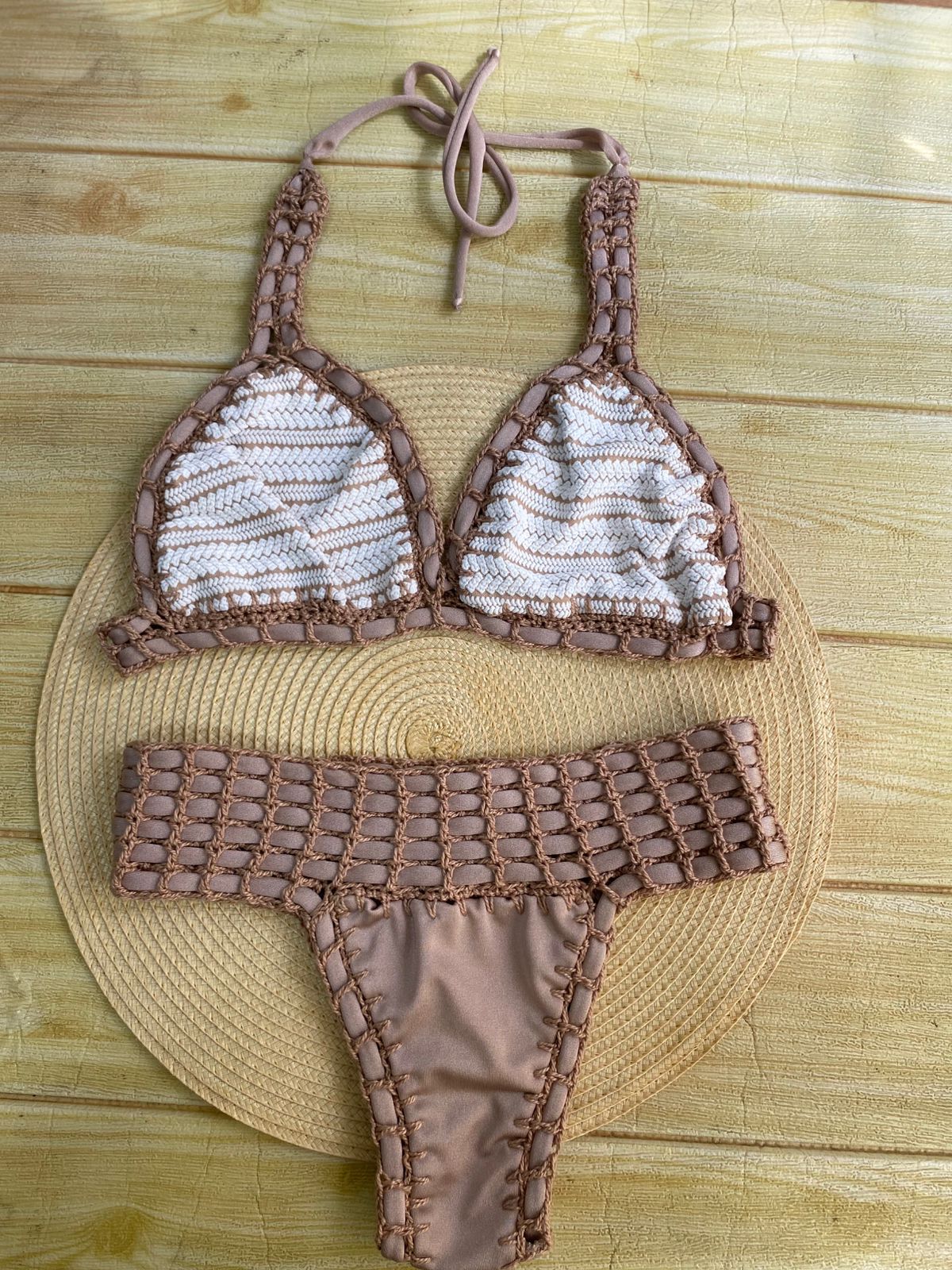 Biquíni Luchese Amêndoa Cinturado 