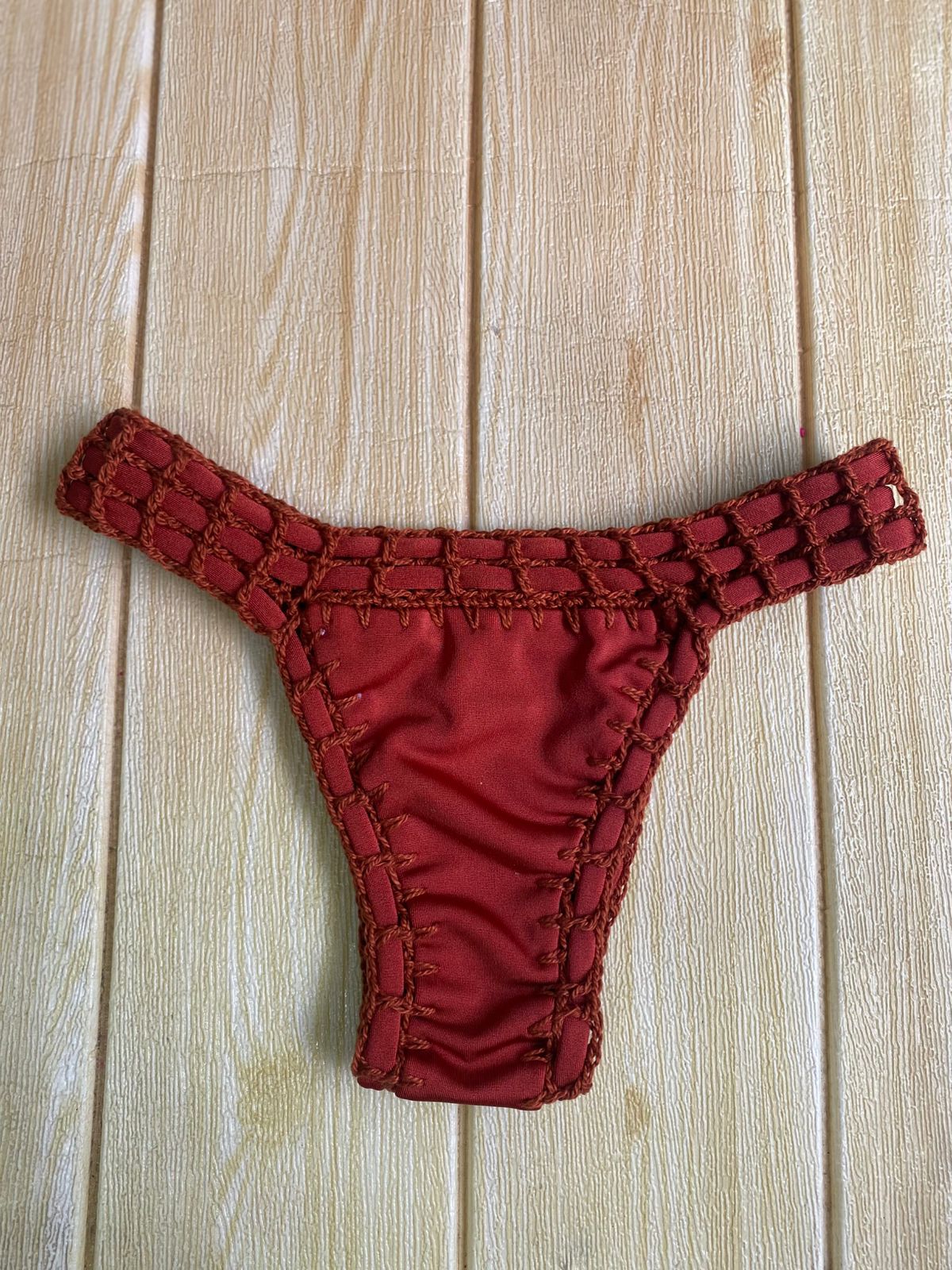 Calcinha Tradicional Bordô