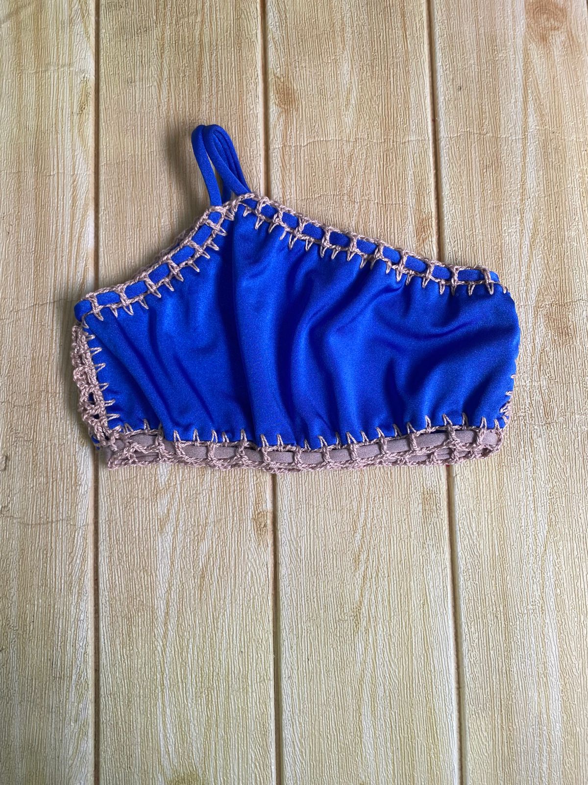 Top Alça Única Oceano Nude 